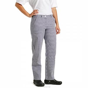 women chef pants uniform professional kitchen workwear trousers