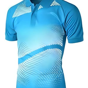 polyester sports polo uniform t shirt