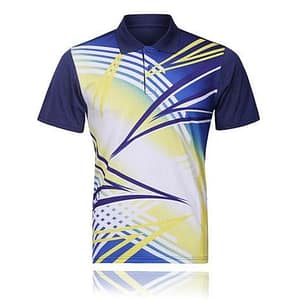 polyester collar sports uniform t shirt