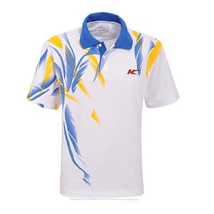 printed sports polo uniform t shirt