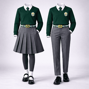 girls winter uniform