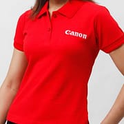women polo t shirt uniform professional corporate staff wear