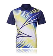 polyester collar sports uniform t shirt